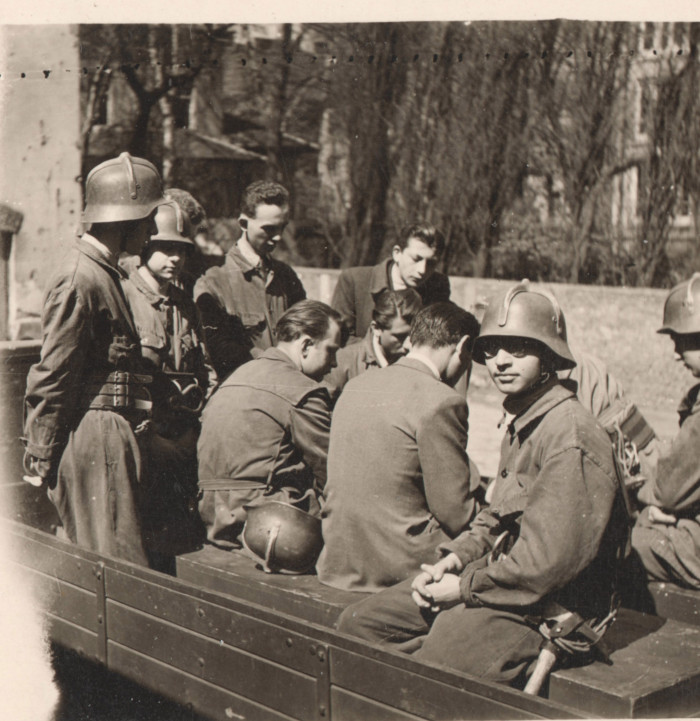 Zsidó tűzoltók 1944 nyarán mentőakcióban