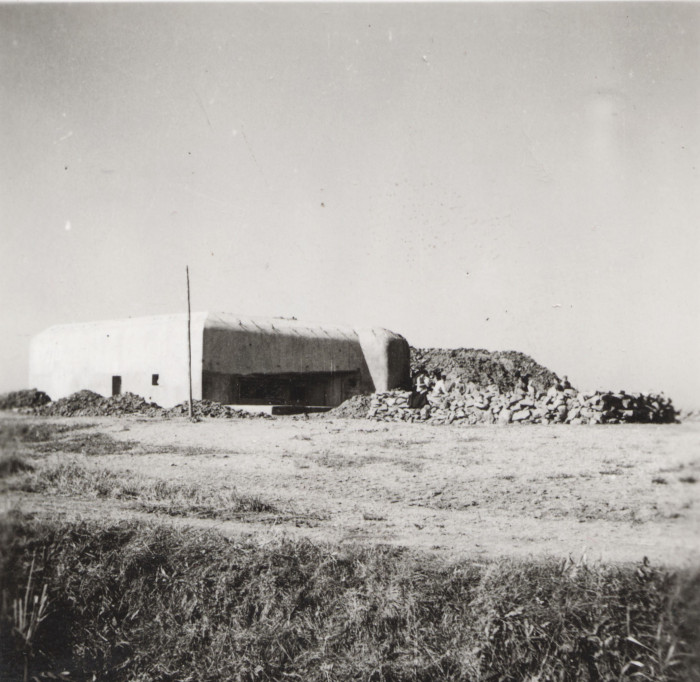 Bunker a szinérvárljai munkaszolgálatos táborban