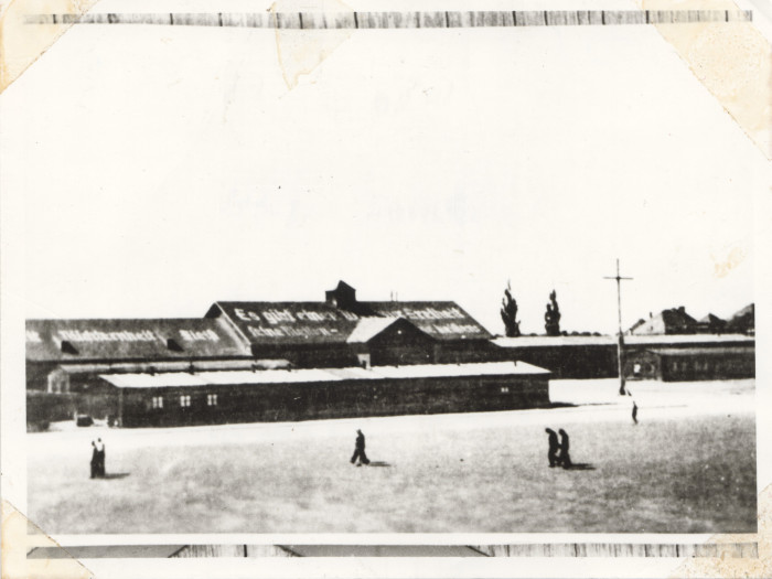 Épületek a dachaui koncentrációs táborban