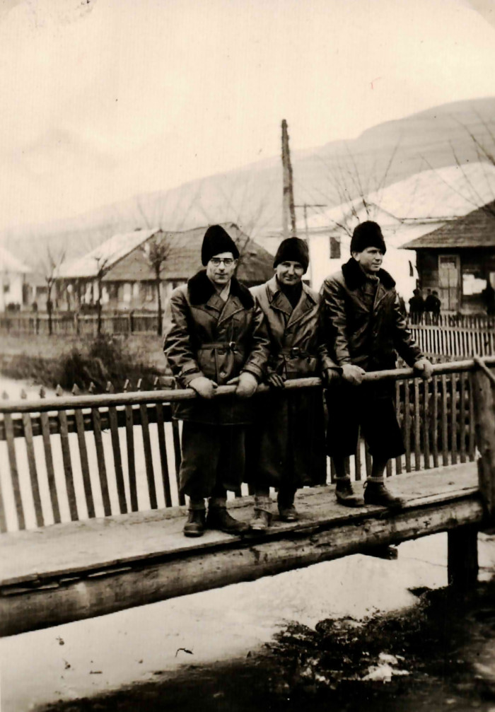 Három munkaszolgálatos a havasmezői hídon
