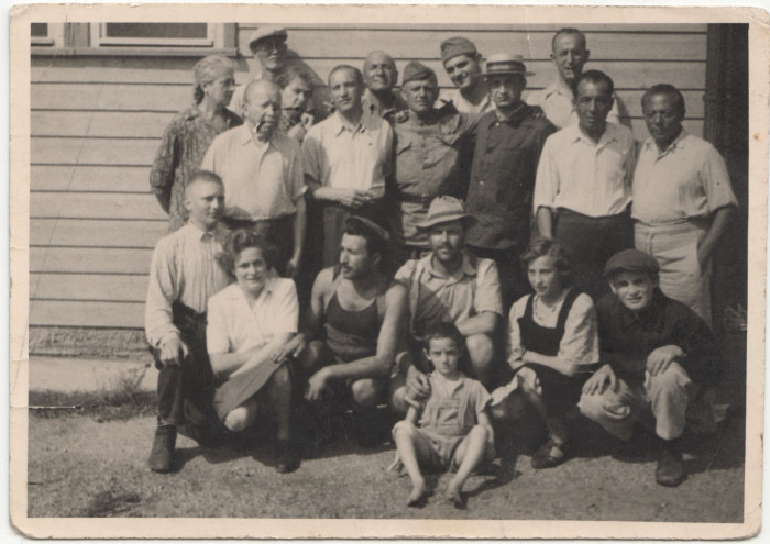 Reisinger Zoltán és társai felszabadulás után Hillerslebenben