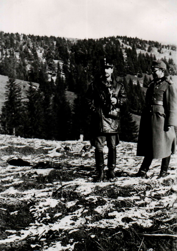Kálmán százados és Klein zászlós a hegyekben