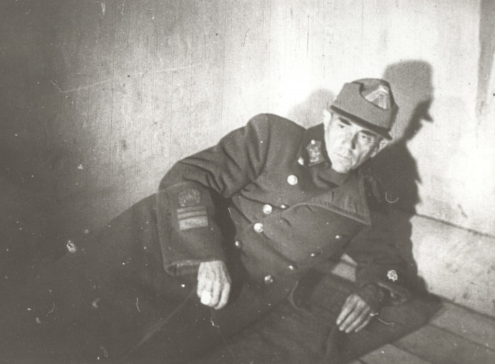 Hellenbronth Vilmos altábornagy az Andrássy út 60. fogházának cellájában